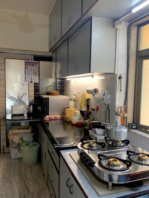 Kitchen in 3 BHK Apartment at Khar West – for Rent