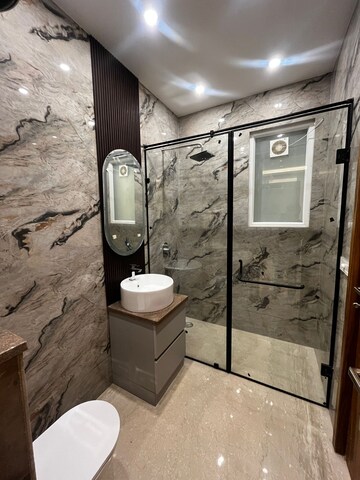 Bathroom in 4 BHK Builder Floor at Sector 56 – for Rent