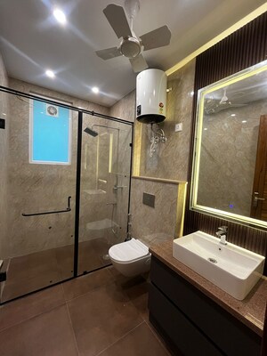 Attached Bathroom in 4 BHK Builder Floor at Sector 56 – for Rent