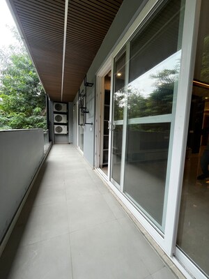 Balcony in 4 BHK Builder Floor at Sector 56 – for Rent