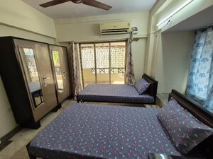 Bedroom in 1 BHK Apartment at Sai Ganesh Ghansoli, Ghansoli – for Rent
