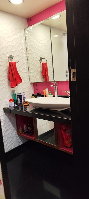 Bathroom in 2 BHK Apartment at Ashoka Tower Andheri, Versova – for Rent