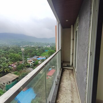 Balcony in 2 BHK Apartment at JVM Tiara, Thane West – for Rent