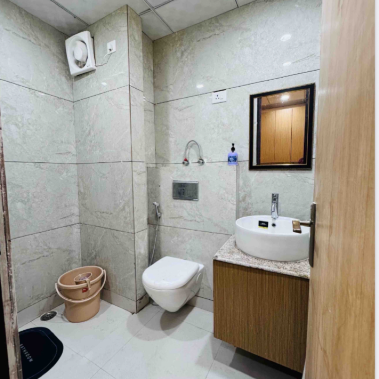 Bathroom, sector 76 2 Bedroom 977 Sq.Ft. Builder Floor In Sector 76 Noida 9263559