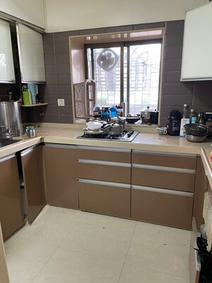 Kitchen in 2 BHK Apartment at Khar West – for Rent