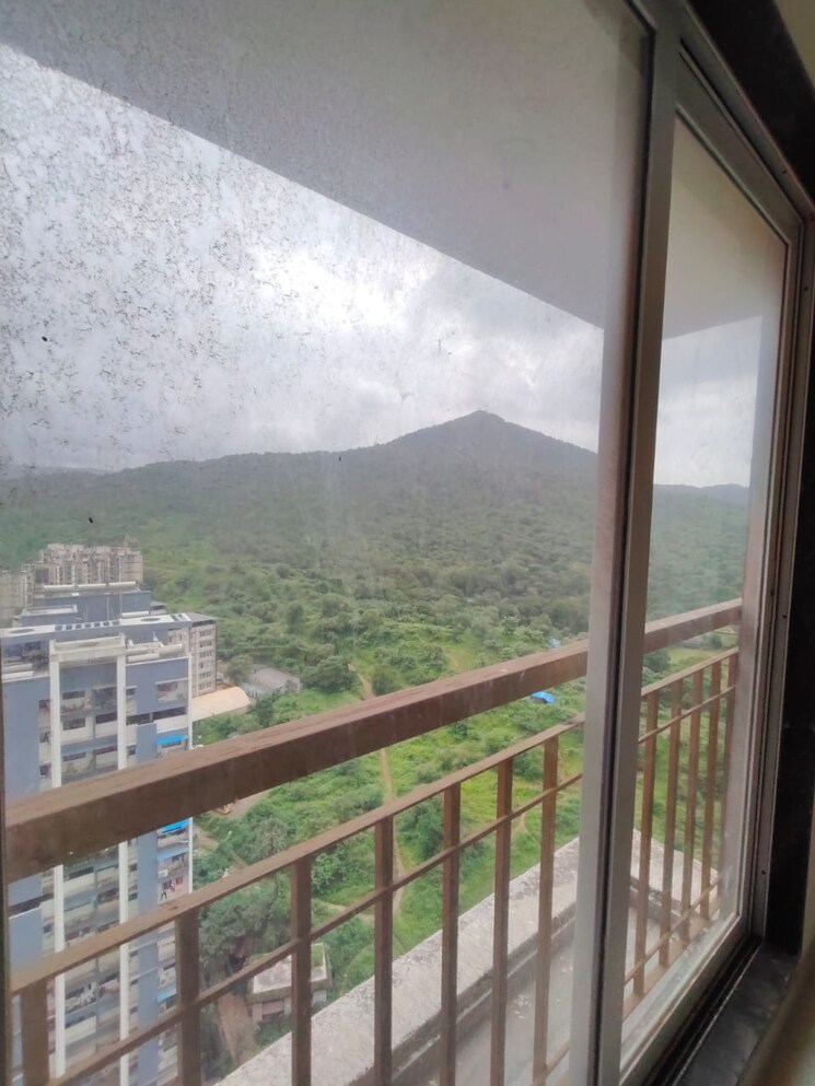 Balcony, aakar-residency 1 Bedroom 580 Sq.Ft. Apartment In Kavesar Thane 9263564