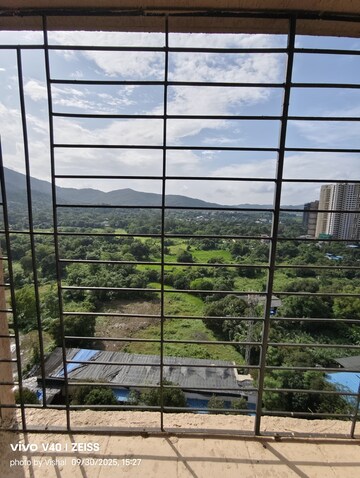 Balcony in 1 BHK Apartment at DSS Mahavir Kalpavruksha Alcacia Tower, Ghodbunder Road – for Rent
