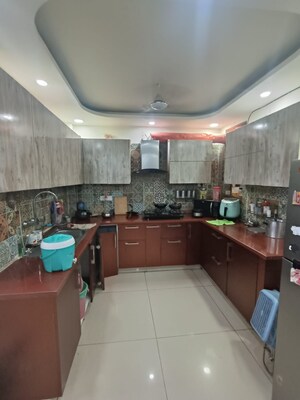 Kitchen in 3 BHK Builder Floor at Ansal Plaza Sector-23, Sector 23 – for Rent