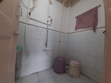 Bathroom in 1 BHK Apartment at Bimbisar Nagar, Goregaon East – for Rent