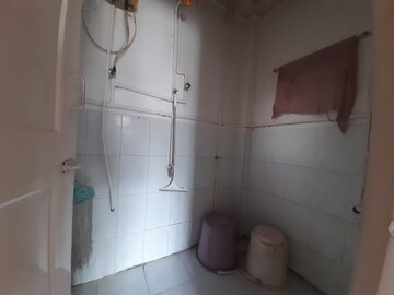 Bathroom in 1 BHK Apartment at Bimbisar Nagar, Goregaon East – for Rent