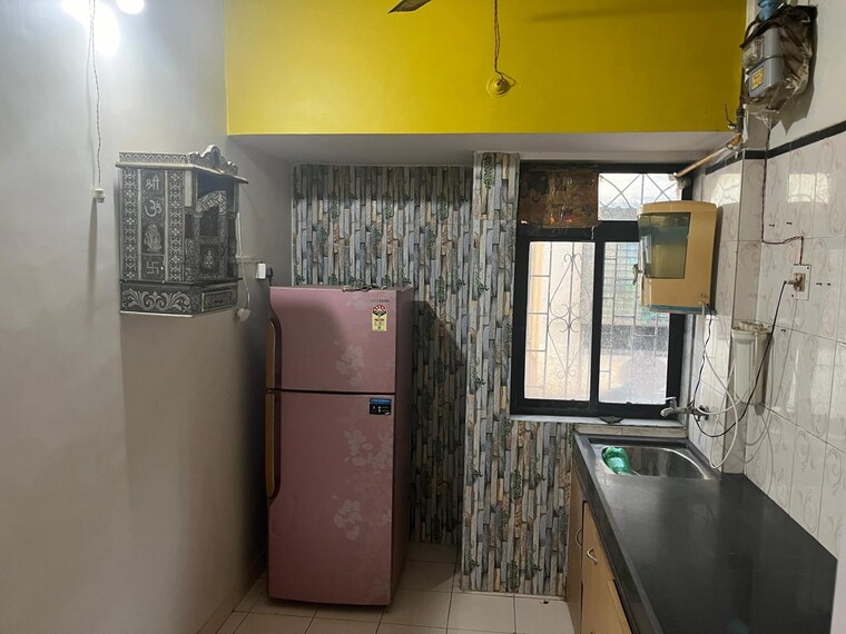 Kitchen, prabhu-dham-apartment 1 RK 400 Sq.Ft. Apartment In Ghansoli Navi Mumbai 9263631