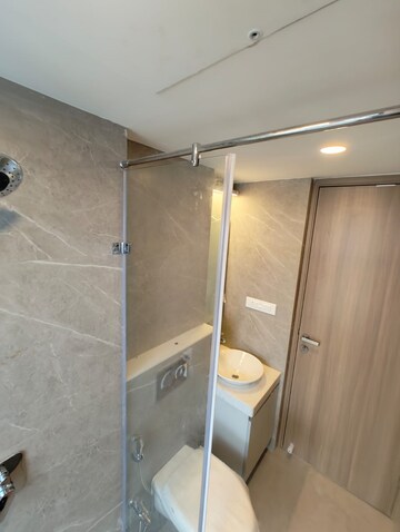 Bathroom in 3 BHK Apartment at Bandra West – for Rent
