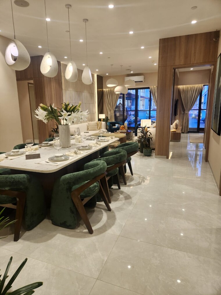 Dining area, adani-samsara-ivana 4 Bedroom 3200 Sq.Ft. Apartment In Sector 63 Gurgaon 9263657