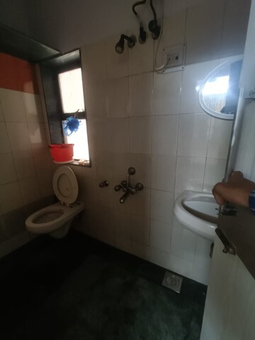 Attached Bathroom in 1 BHK Apartment at Sheth Vasant Galaxy, Goregaon West – for Rent