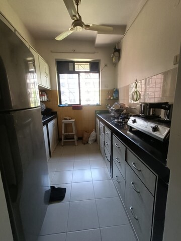 Kitchen in 1 BHK Apartment at Sheth Vasant Galaxy, Goregaon West – for Rent