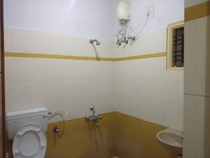 Bathroom in 1 BHK Independent House at Rt Nagar – for Rent