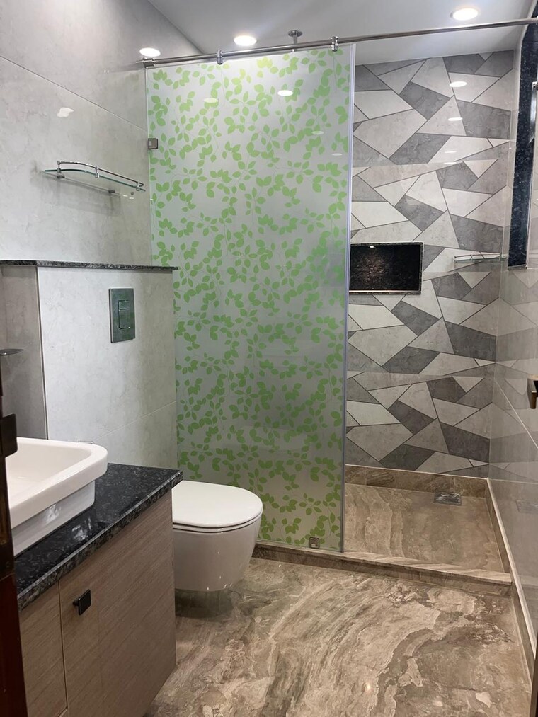 Attached Bathroom, greater kailash 4 Bedroom 2250 Sq.Ft. Builder Floor In Greater Kailash Delhi 9263745