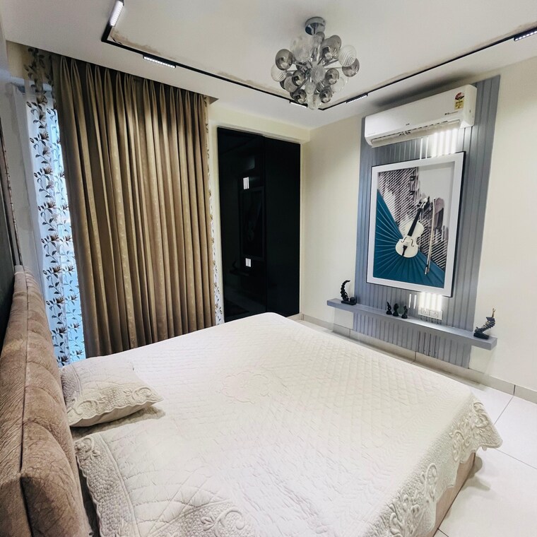 Bedroom, the-suman-marvelous 3 Bedroom 1775 Sq.Ft. Apartment In Ramgarh Bhudda Zirakpur 9263747