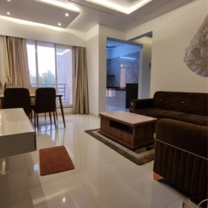 Living Room in 2 BHK Apartment at Ashapura Galaxy, Ambivali – for Sale