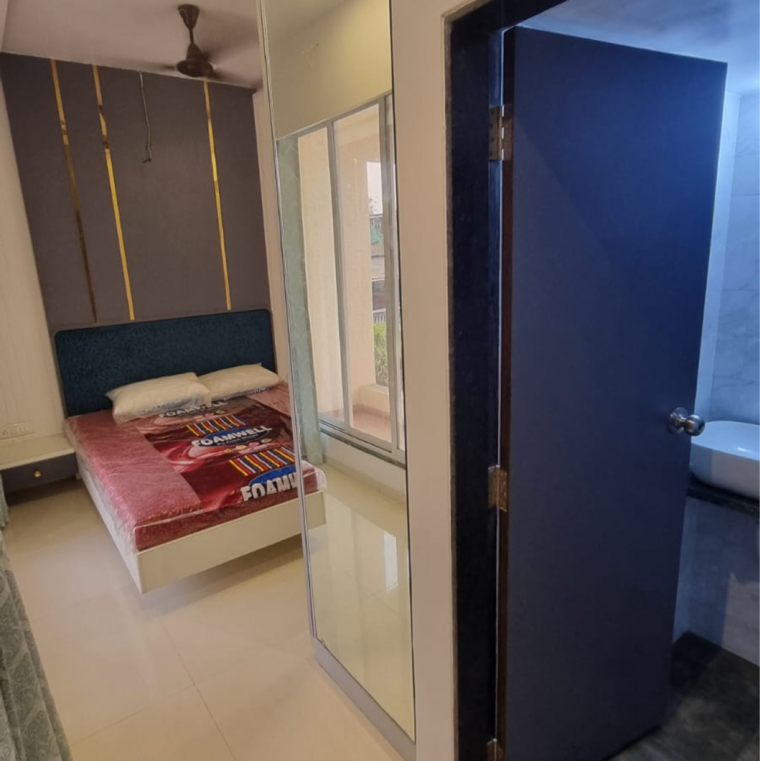 Bedroom, ashapura-galaxy 2 Bedroom 540 Sq.Ft. Apartment In Ambivali Thane 9263759