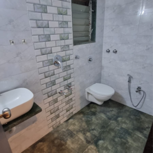 Attached Bathroom in 2 BHK Apartment at Ashapura Galaxy, Ambivali – for Sale