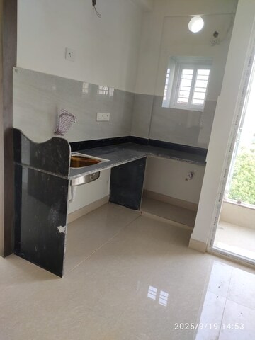 Kitchen in 3 BHK Apartment at Kristi Villa, Chinar Park – for Sale