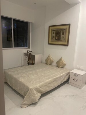 Bedroom in 3 BHK Apartment at Peddar Road – for Rent