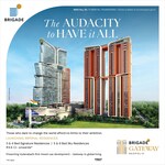 3.5 BHK + Servant Room 3354 Sq.Ft. Apartment in Brigade Gateway