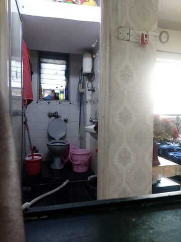 Bathroom in 1 BHK Apartment at Dosti Estates, Wadala East – for Rent