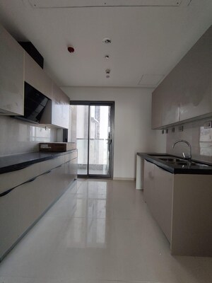 Kitchen in 4 BHK Apartment at Rustomjee Crown, Prabhadevi – for Rent