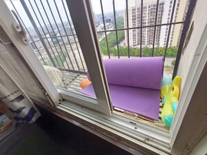 Balcony in 3 BHK Apartment at Amrapali Golf Homes, Sector 4 Greater Noida – for Rent