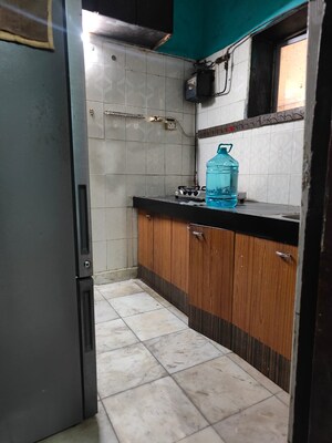 Kitchen in 1 BHK Apartment at Kachnar CHS Vasant Vihar, Vasant Vihar – for Rent
