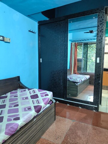 Bedroom in 1 BHK Apartment at Kachnar CHS Vasant Vihar, Vasant Vihar – for Rent