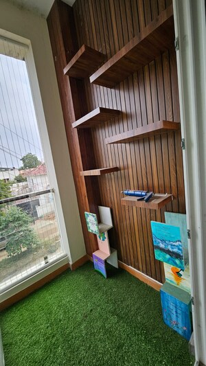 Balcony in 3 BHK Apartment at A S Rao Nagar – for Sale