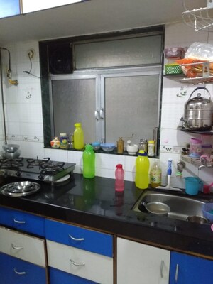 Kitchen in 1 BHK Apartment at Tilak Nagar – for Rent