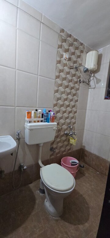 Bathroom in 1 BHK Apartment at Wadgaon Sheri – for Rent