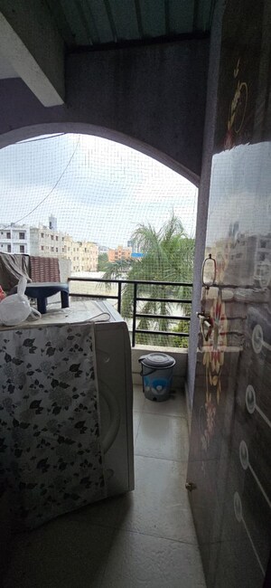 Balcony in 1 BHK Apartment at Wadgaon Sheri – for Rent