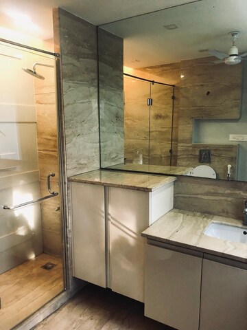 Attached Bathroom in 4 BHK Builder Floor at Vasant Vihar – for Sale