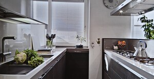 Kitchen in 2 BHK Apartment at Agarwal Skyrise, Virar West – for Sale