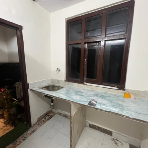 Kitchen in 1 RK Builder Floor at Malviya Nagar – for Rent