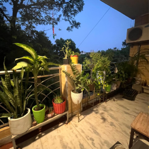 1 RK Builder Floor – Exterior View View at Malviya Nagar - for Rent