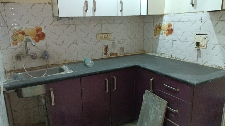 Kitchen, vaishali sector 6 2 Bedroom 860 Sq.Ft. Builder Floor In Vaishali Sector 6 Ghaziabad 9264062