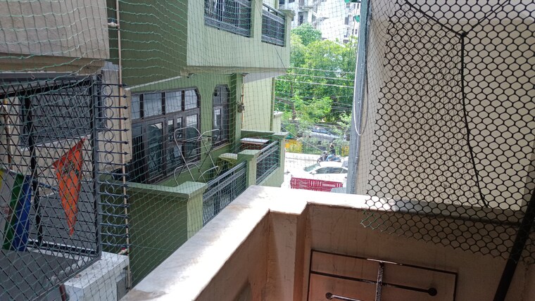 Balcony, vaishali sector 4 2 Bedroom 950 Sq.Ft. Builder Floor In Vaishali Sector 4 Ghaziabad 9264066