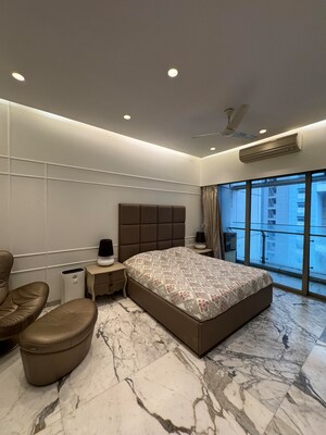 Bedroom in 4 BHK Apartment at Lodha Bellissimo, Mahalaxmi – for Rent