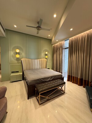 Master Bedroom in 4 BHK Apartment at Omkar 1973, Worli – for Rent