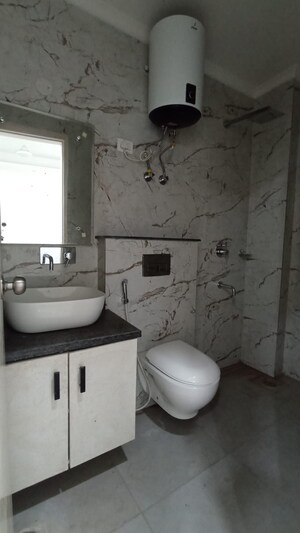 Bathroom in 3 BHK Builder Floor at Freedom Fighters Enclave – for Sale