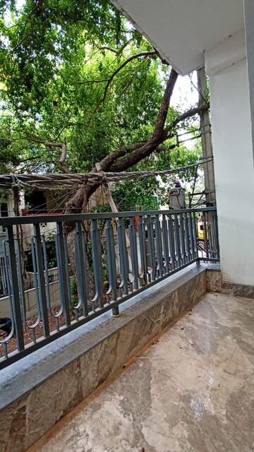 Balcony in 3 BHK Builder Floor at Freedom Fighters Enclave – for Sale