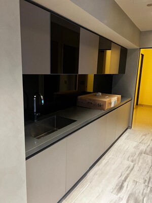 Kitchen in 4 BHK Apartment at Lodha The World Towers World One Tier 2, Worli – for Rent