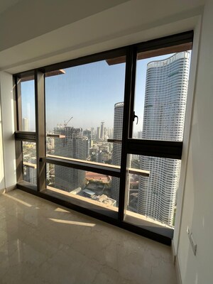 Balcony in 4 BHK Apartment at Lodha The Park, Worli – for Rent