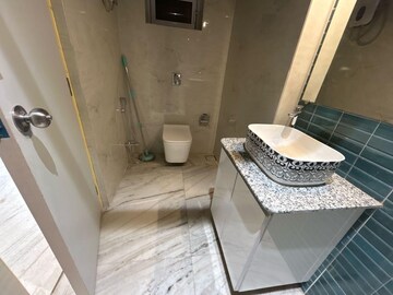 Bathroom in 3 BHK Apartment at Prabhadevi CHS, Prabhadevi – for Rent